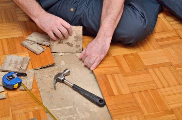 Handyman Floor Repair in Providence