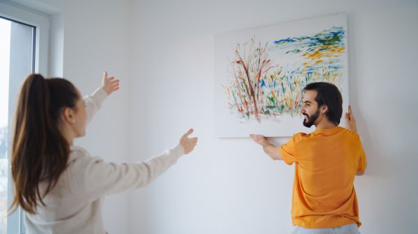 Artwork Hanging in Providence