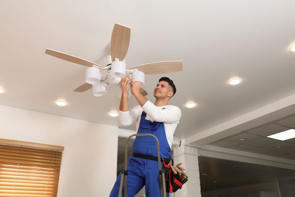 Ceiling Fan Bulb Replacement in Providence